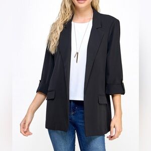 Elegant Black Women's Blazer